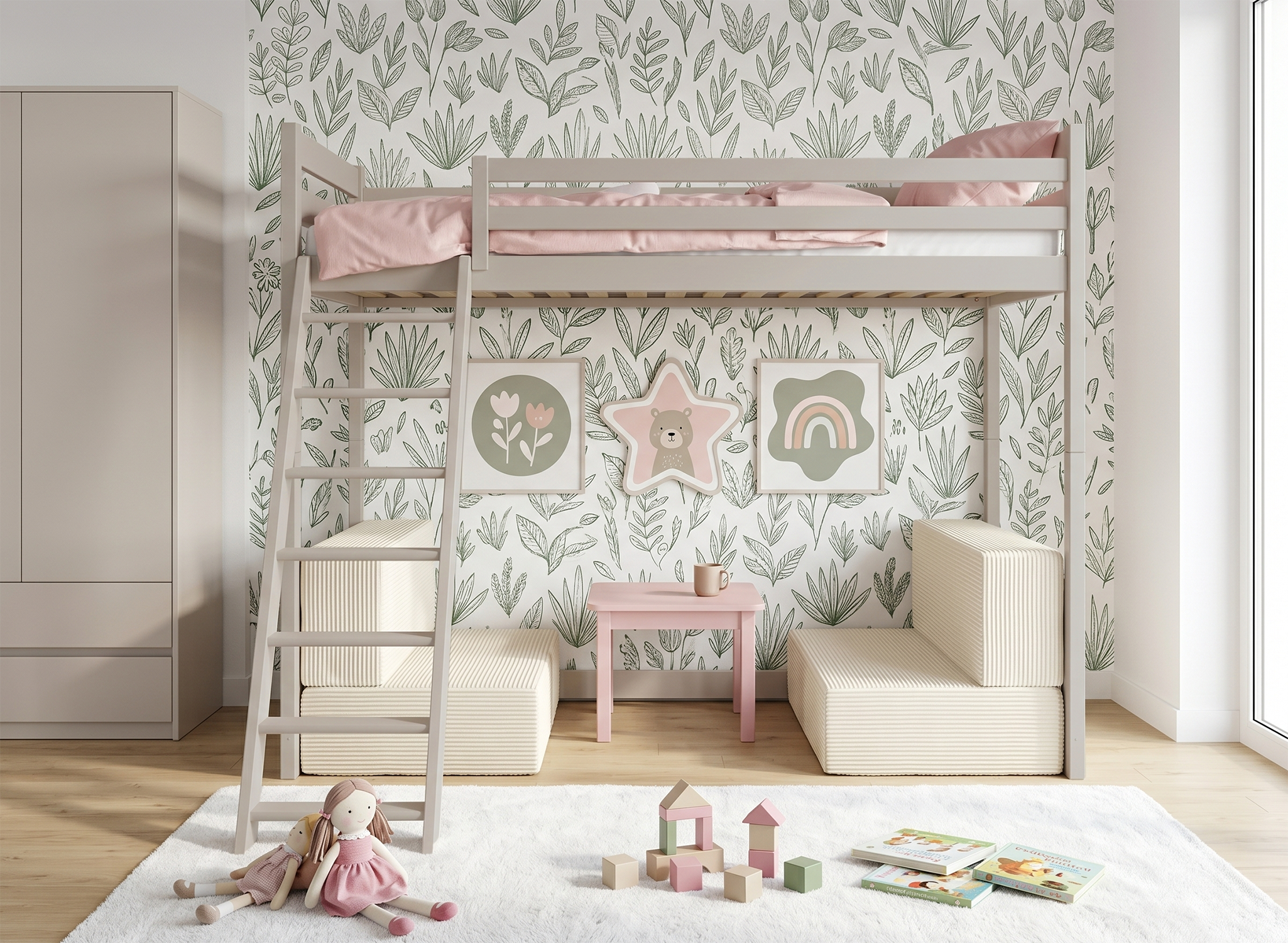 Modular SOFENA sofa under the loft – Lano Meble